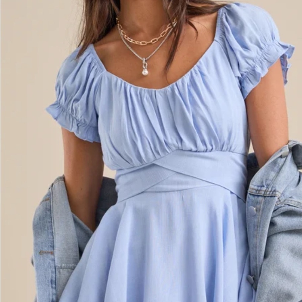 Light Blue Women's Dress